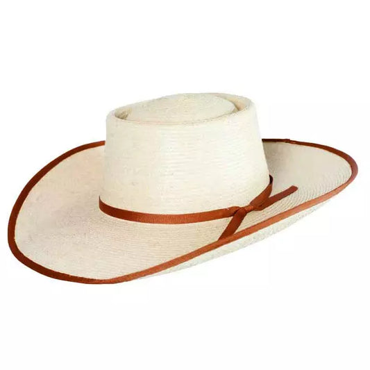 Sunbody Reata 4 Inch Brim Natural Coffee Bound Edge