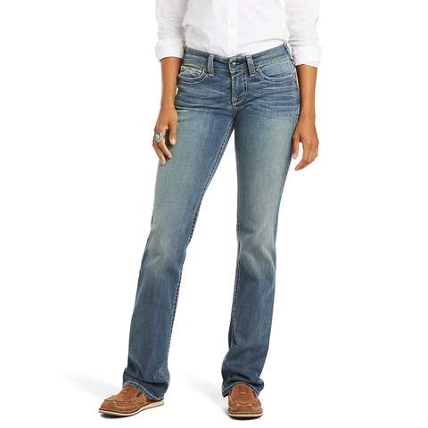 Ariat Women's R.E.A.L. Straight Icon Rainstorm