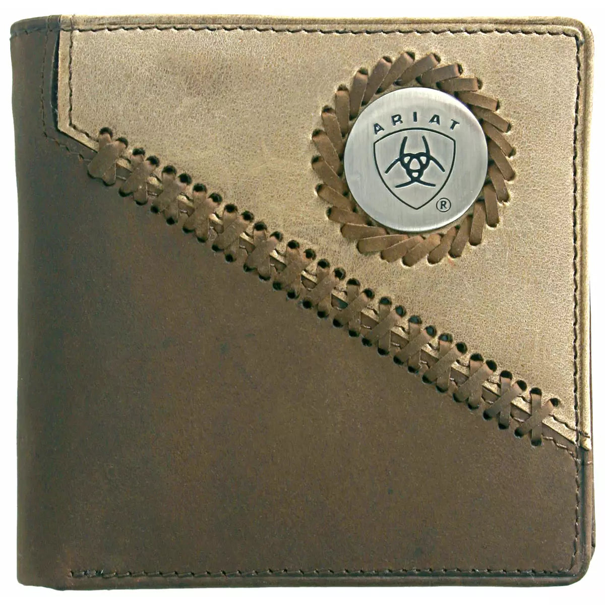 Ariat Bi-Fold Wallet (WLT2100A) Distressed