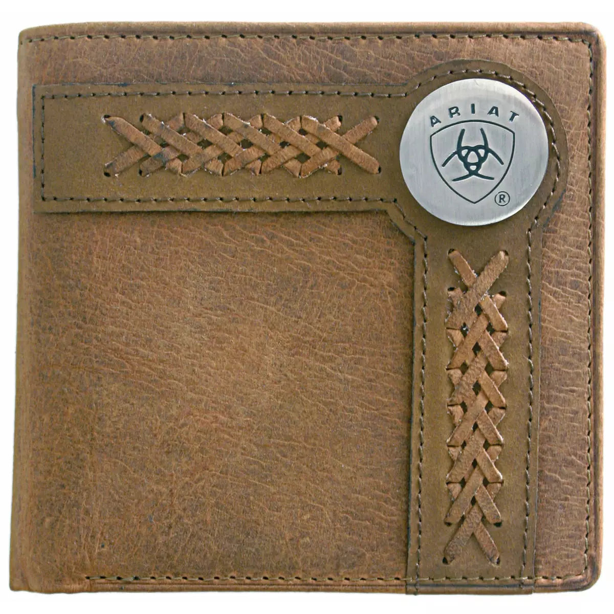 Ariat Bi-Fold Wallet (WLT2102A) Tan