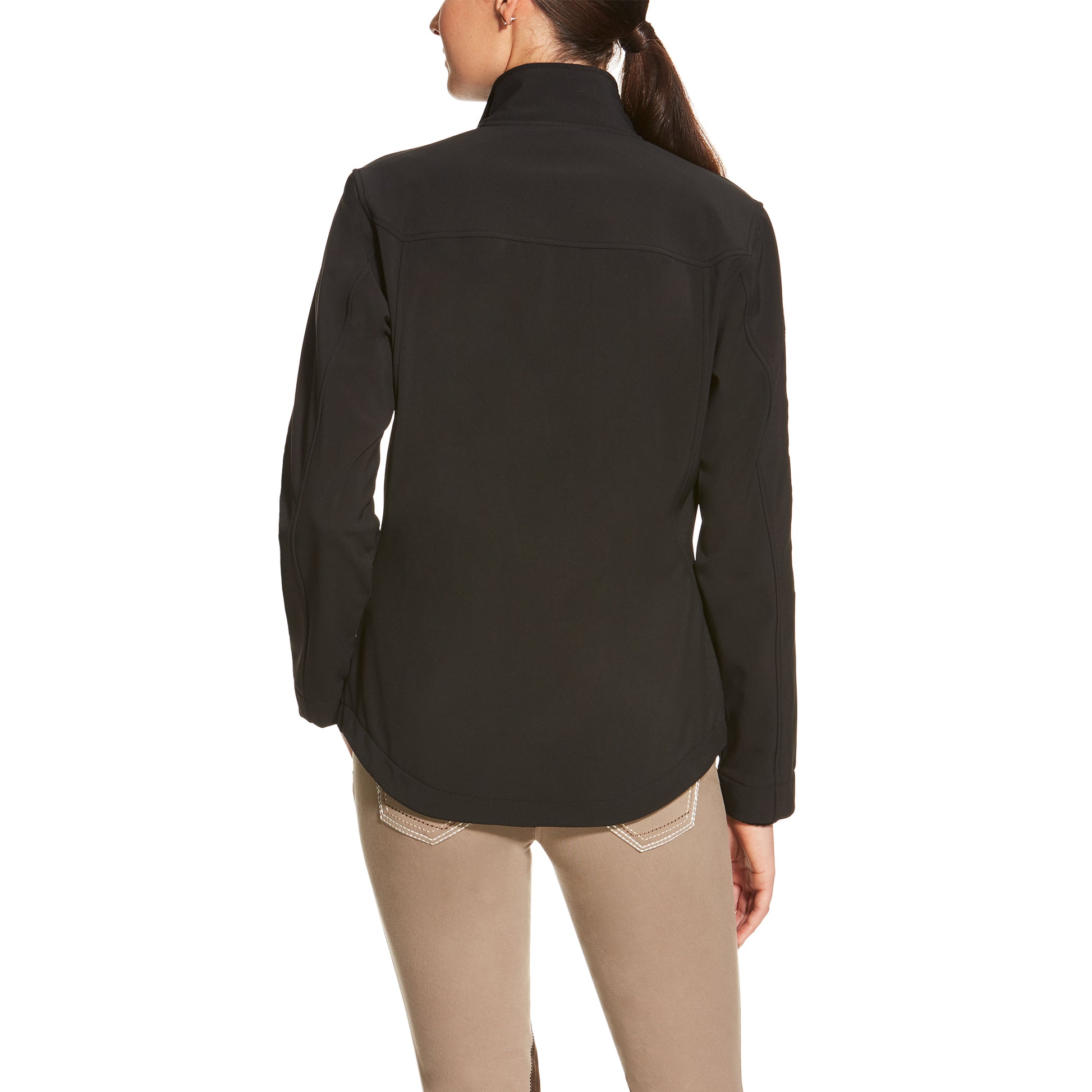 Ariat Women's New Team Softshell Jacket Black - Billy Goats Country Outfitters